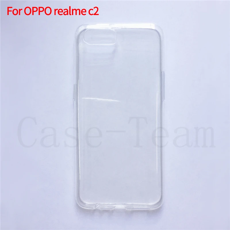 1 шт. прозрачный ТПУ чехол для OPPO Realme C2 кристально чистый мягкий смешанные модели |