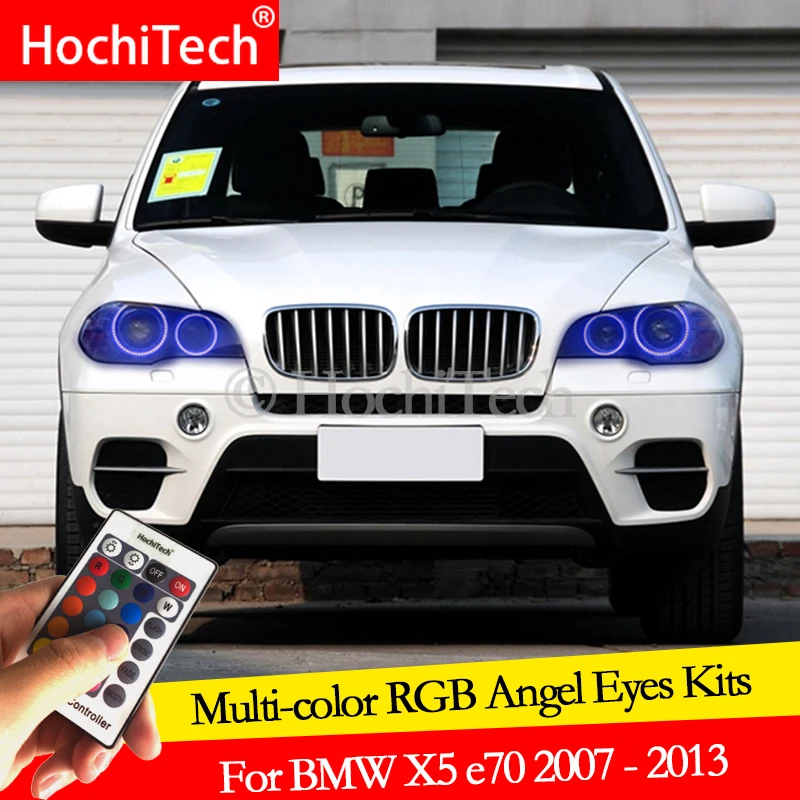 Дневные ходовые огни для BMW X6 E71 E72 X6M 2008 2014 дневные ангельские глазки светодиодные