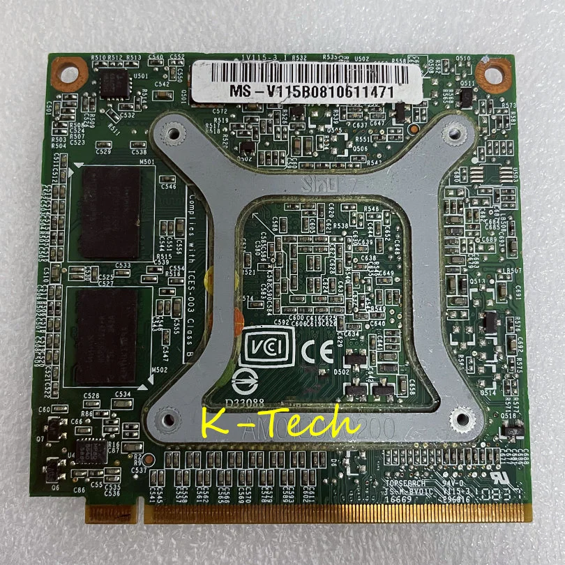 Для ноутбука Acer Aspire 5520G 4630G 6930G 7720G 7730G 9300M GS 9300MGS 256 Мб G98-630-U2 DDR2 MXM II графическая