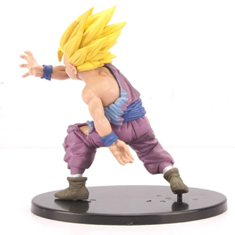 Аниме фигурки Bandai Dragon Ball Z сон Гохан ПВХ игрушки модель супер сайян 13 см Детская