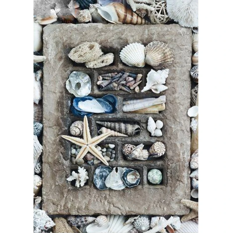 Diy 5D алмазная картина по номеру Морская звезда квадратная Стразы Алмазная