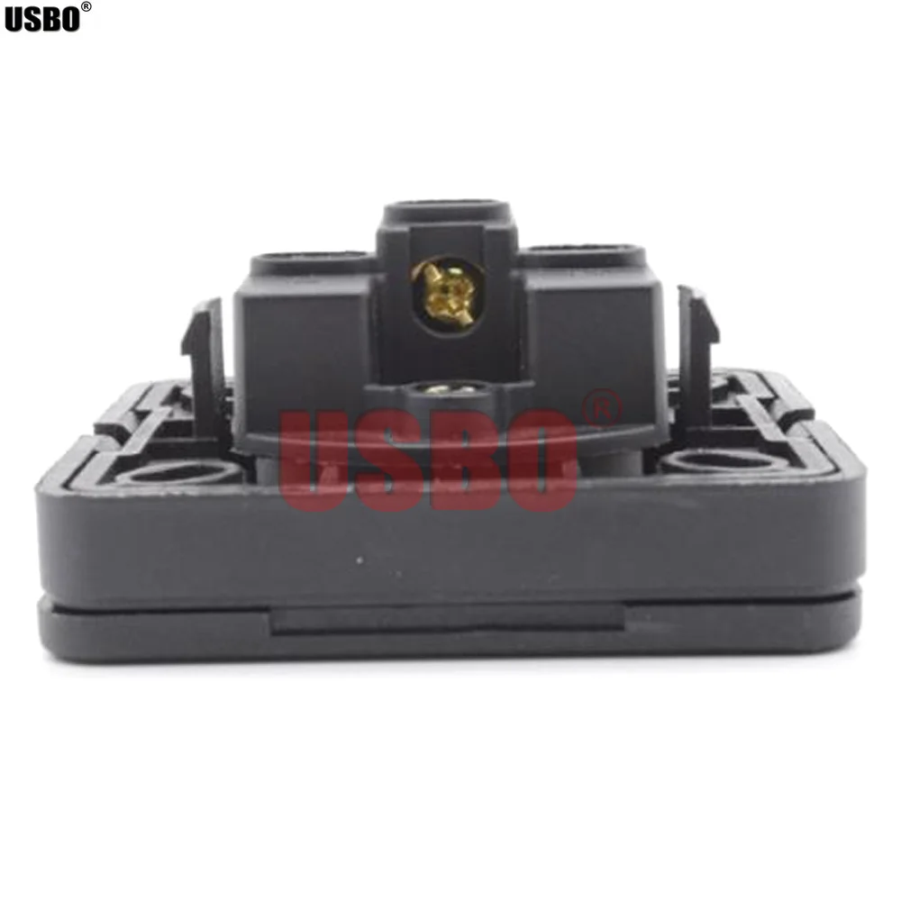 Универсальная черная квадратная крышка британская уличная промышленная