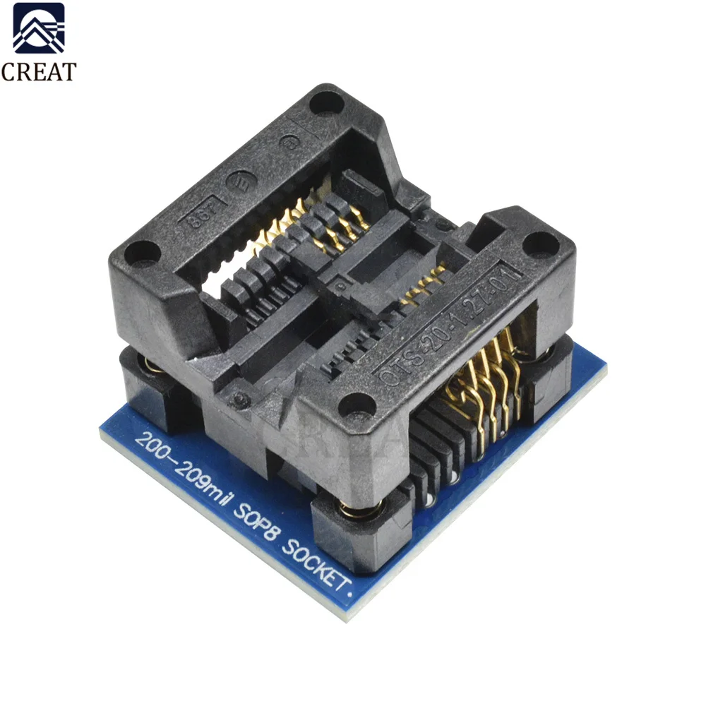 SOIC8 SOP8 К DIP8 программатор адаптер Разъем Преобразователь мил широкий чип |
