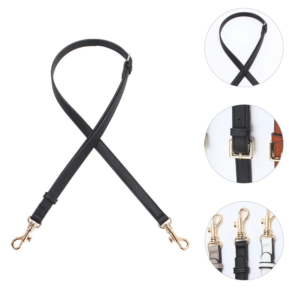 

Leather Bag Long Handle Chic Bag Replacement Narrow Shoulder Strap Bag Accessory