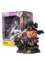 20cm anime one piece four emperors kaido battle figure gk kaido action figure collectible model toy in retail box