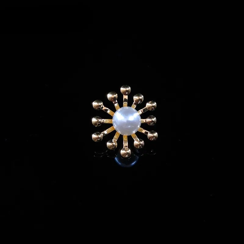 10pcs Metal Flower pearl Bead Caps Diy handmade Hand Made Jewelry Accessories wholesale | Украшения и аксессуары
