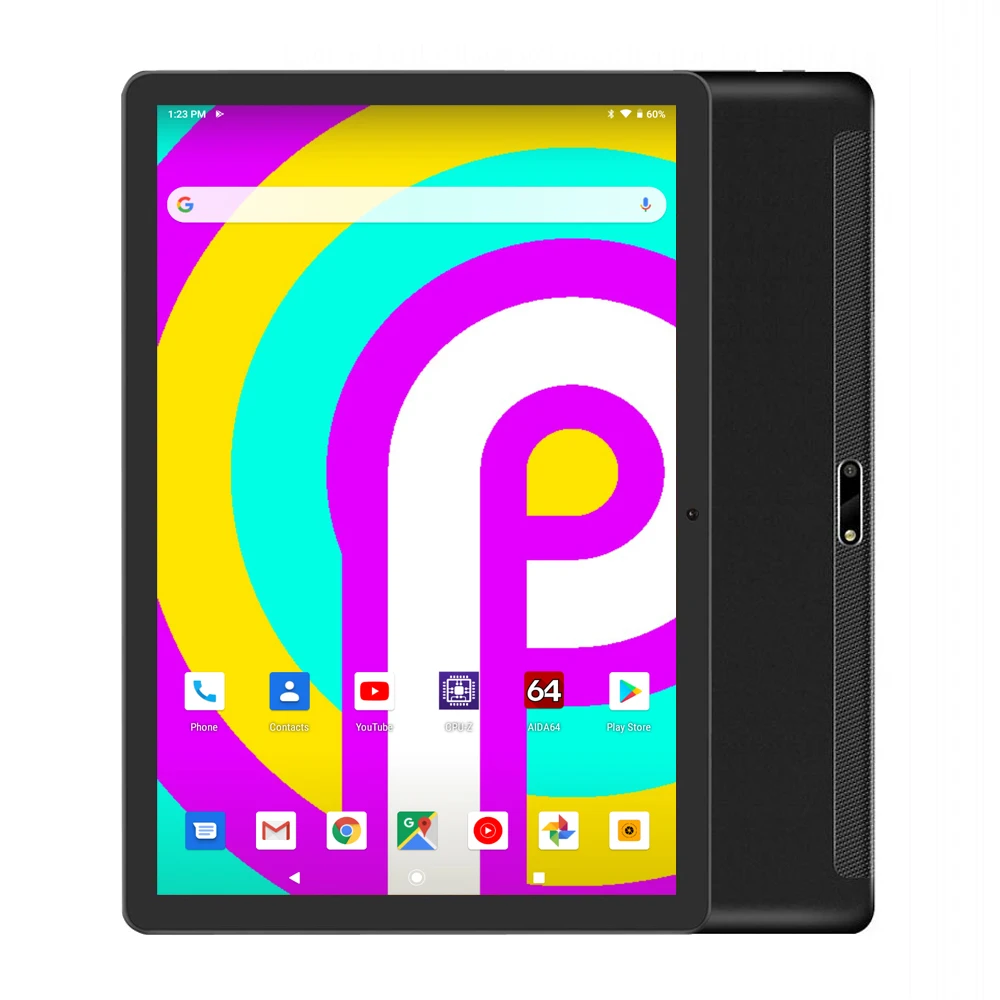 Версия 2020 10 дюймовый планшет Android 9 0 четырехъядерный 32 ГБ eMMC 5 МП 1280*800 IPS 2.5D стекло