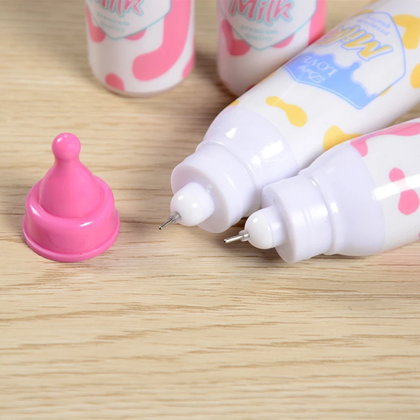 0 38 мм канцелярские Красивая Детская Бутылочка стирающиеся ручки гелевая ручка