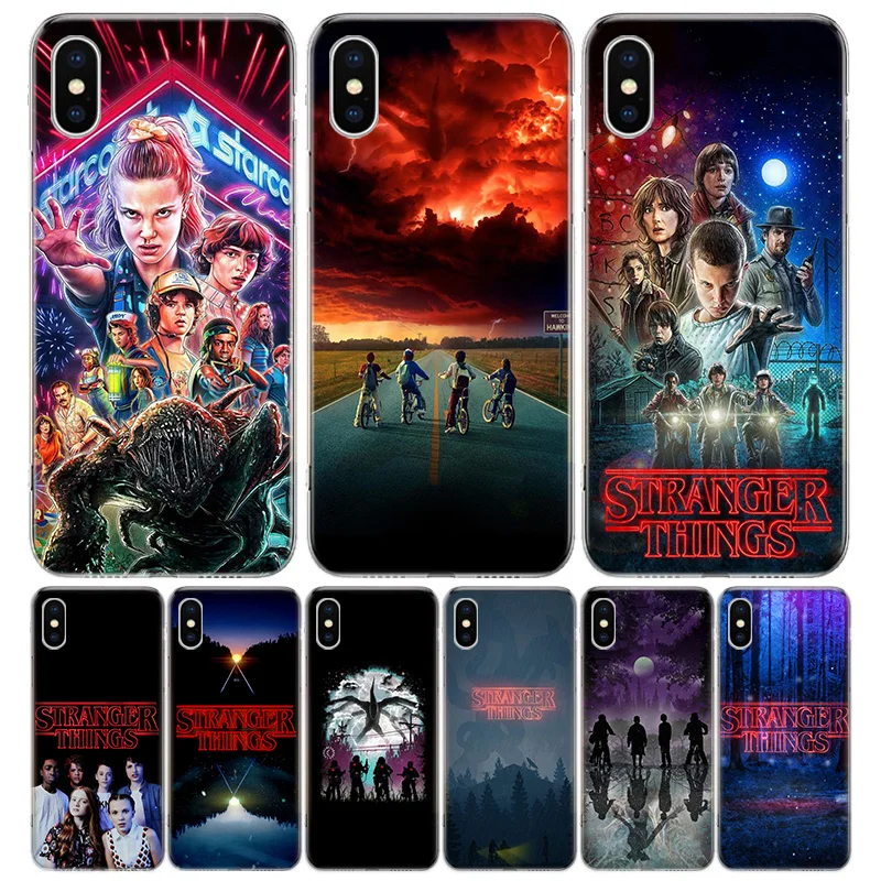 Чехол для телефона с изображением сериала очень странные дела Iphone 11 12 Mini Pro 7 6X8 6S