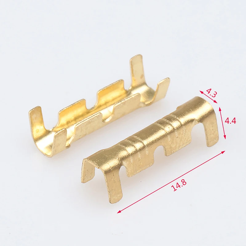 

100Pcs/lot DJ453 U-Shaped Terminal Tab Cold Inserts Connectors 0.5-1.5mm