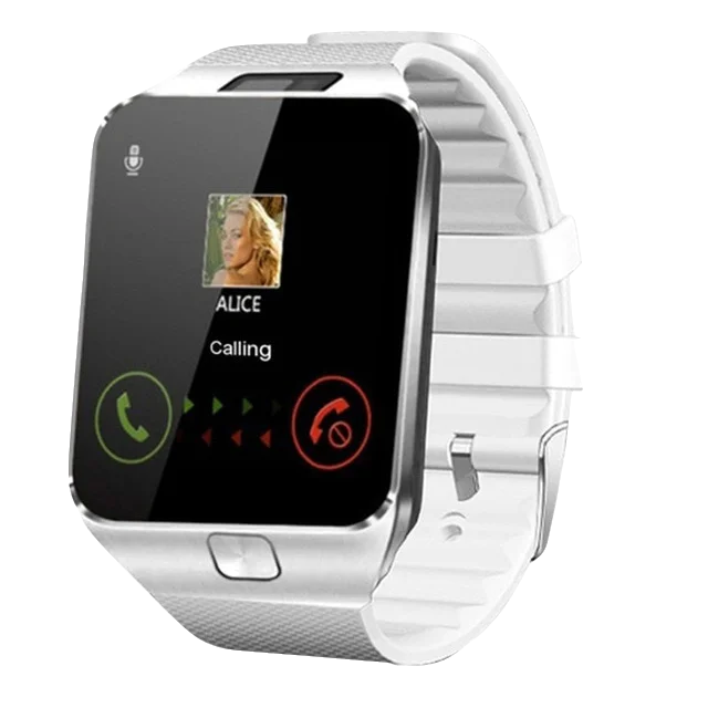 NEW Smart Watch Women Men Sport Pedometer With SIM Camera Smartwatch for Android HUAWEI Apple Samsung watch Pk Z60 DZ09 GT08 - Цвет: dz09-white