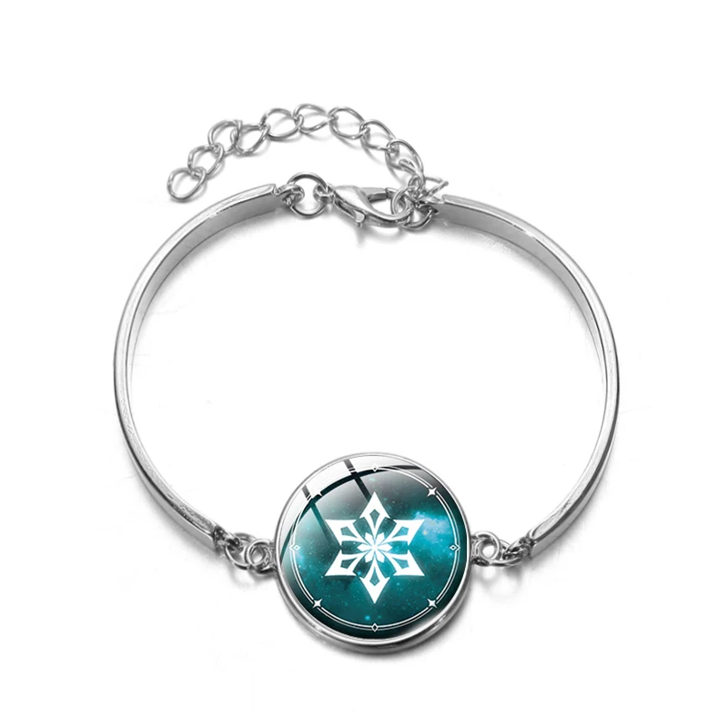 Genshin ударопрочный браслет женский для девочек ювелирные изделия Аниме игра глаза