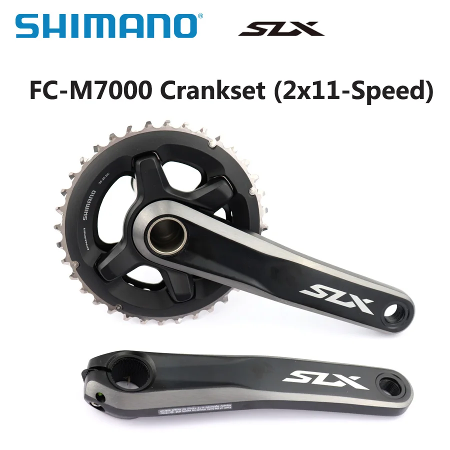 Шатун SHIMANO SLX FC M7000 набор крикеров для автомобилей 2x11 скорость 26 36T 28 38T 170 мм 175