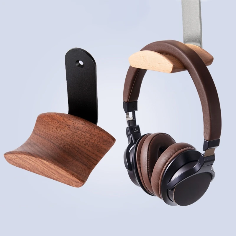 

Universal Headphone Stand Holder Wall-mounted Headset Hanger Hook Bracket Display Rack Earphone Accessories 40JB