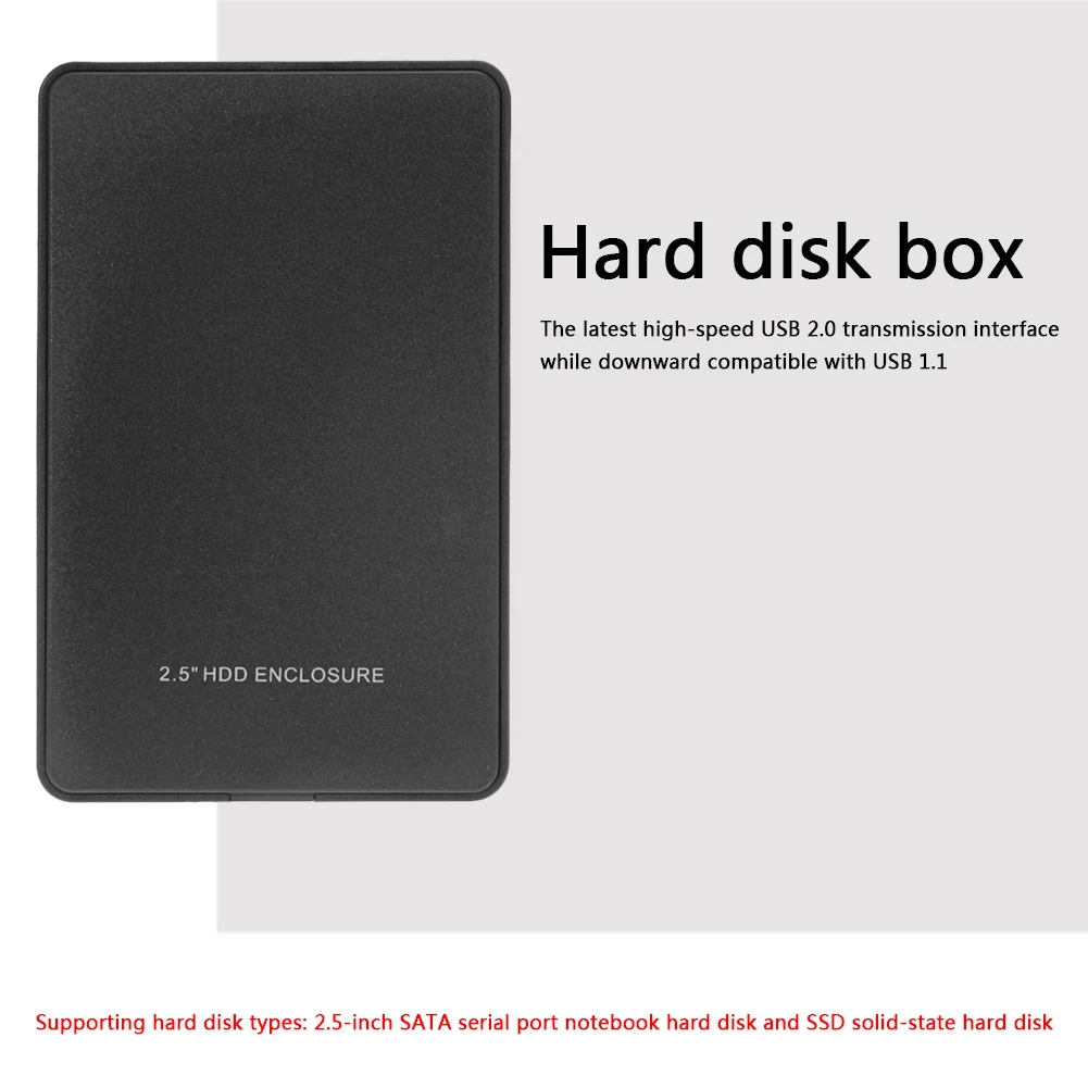 

Чехол для внешнего жесткого диска 2,5 дюйма, USB 2,0 SATA