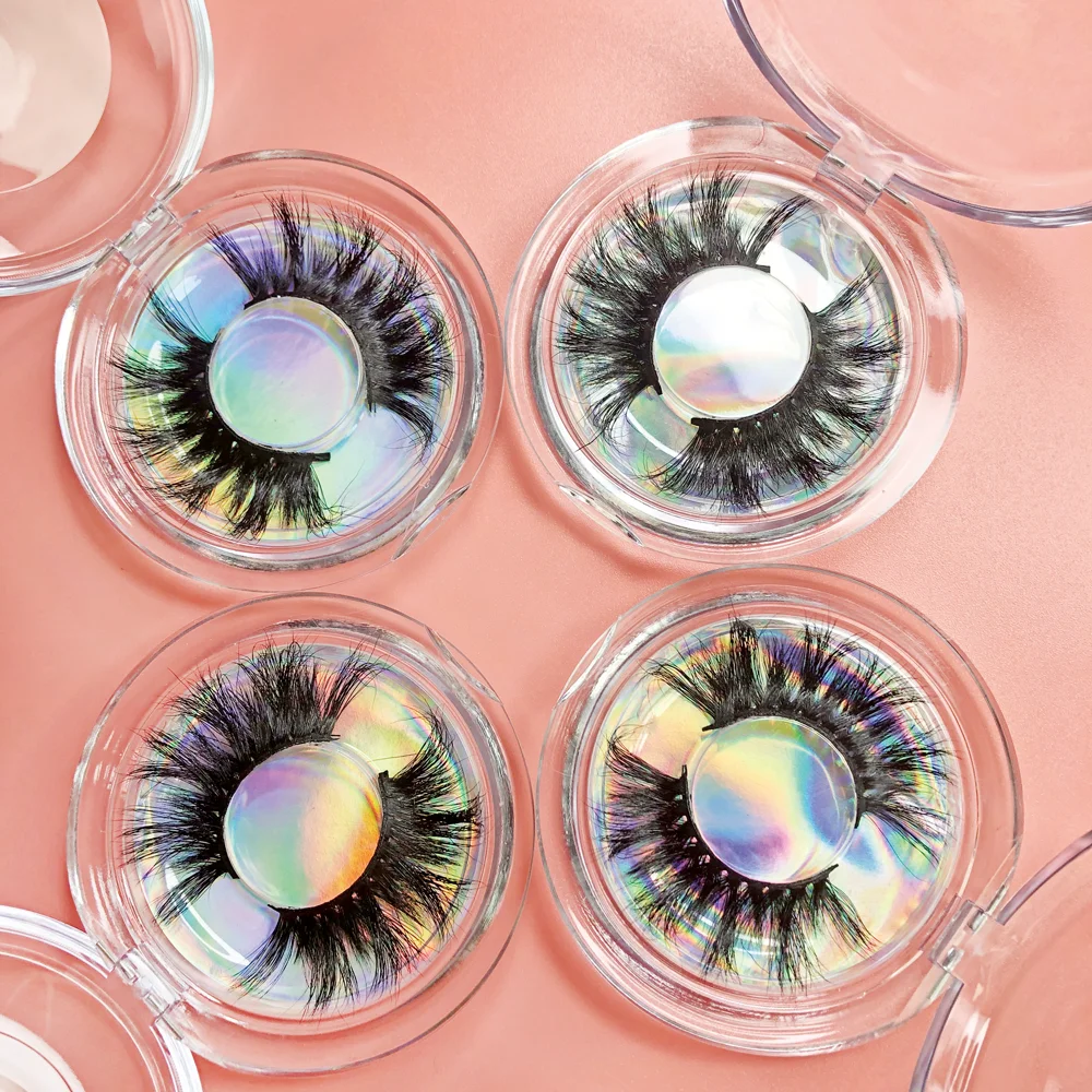 Норковые ресницы 3D норковые накладные натуральная ручная работа полная полоска