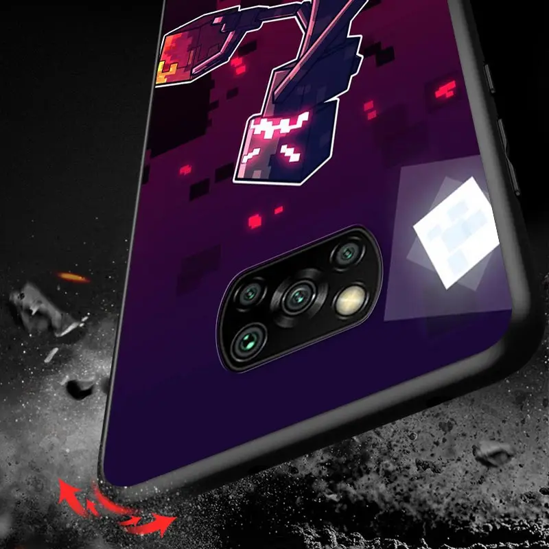 

Sandbox game Mini World For Xiaomi POCO M3 M2 C3 X3 X2 F2 F1 NFC Pro Xiaomi Mi Play Mix 3 A3 A2 A1 6 5 lite Phone Case