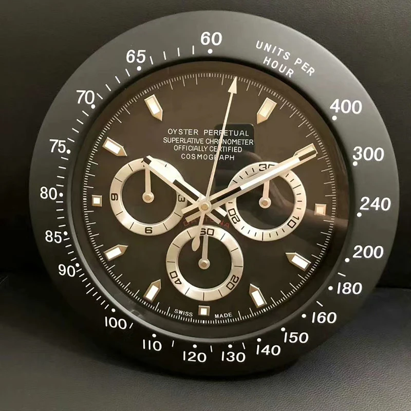 

Luxury Metal Wall Clock Modern Design 3d Silent Large Gold Wall Clocks Home Decor Living Room Luminous Silent Watch with LOGO