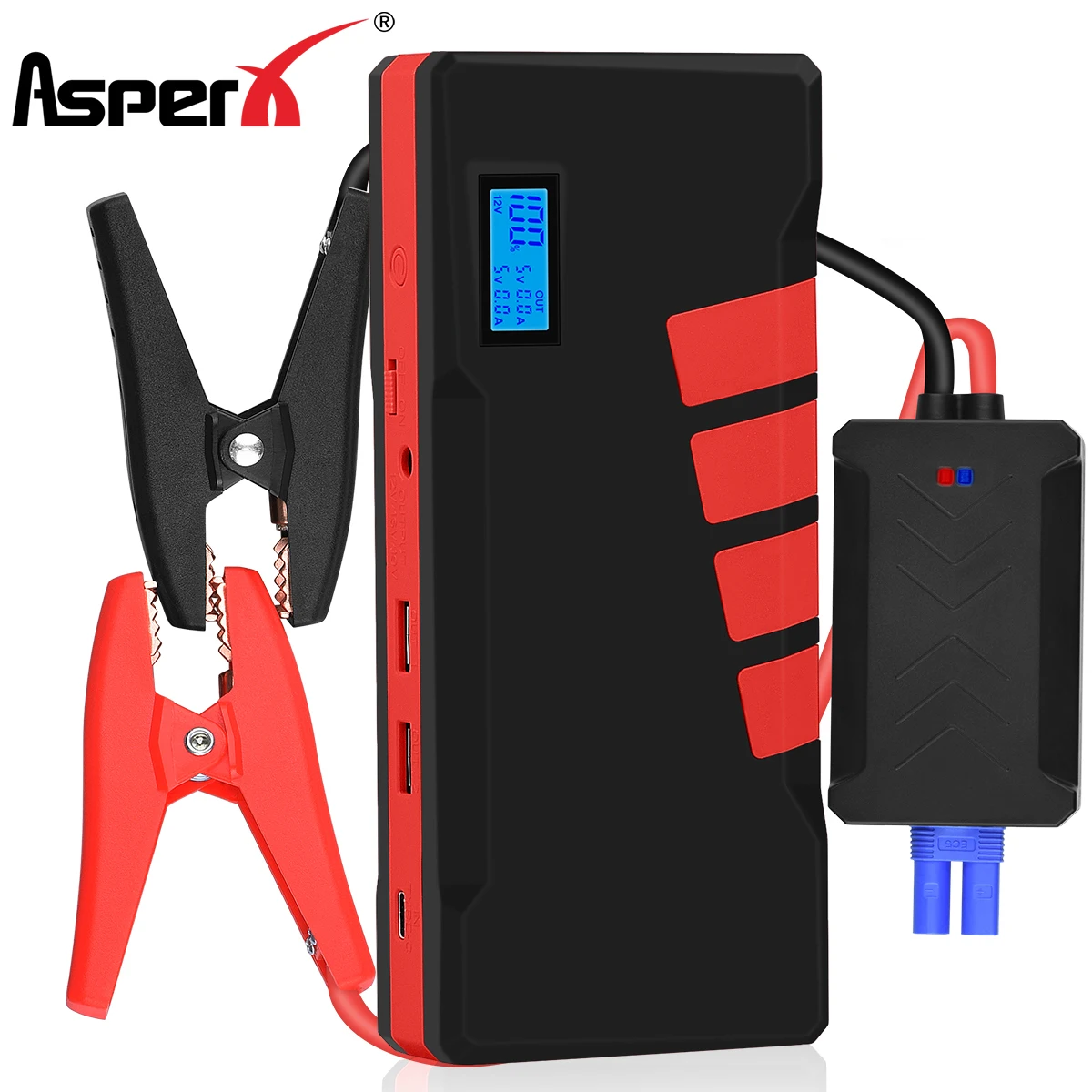 Новое пусковое устройство AsperX для автомобильного аккумулятора зарядки внешний