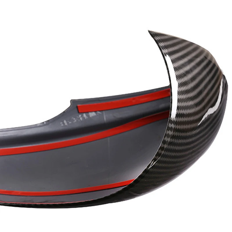 

Car Rearview Mirror Decoration Cover Trim Accessories for Alfa Romeo Giulia 2017 2018 ABS Carbon Fiber