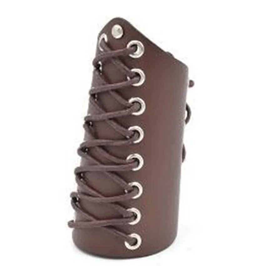 Игра косплей реквизит из натуральной кожи Bracer Arm Armor Warrior стимпанк браслет средневековая манжета|cosplay props|cuff