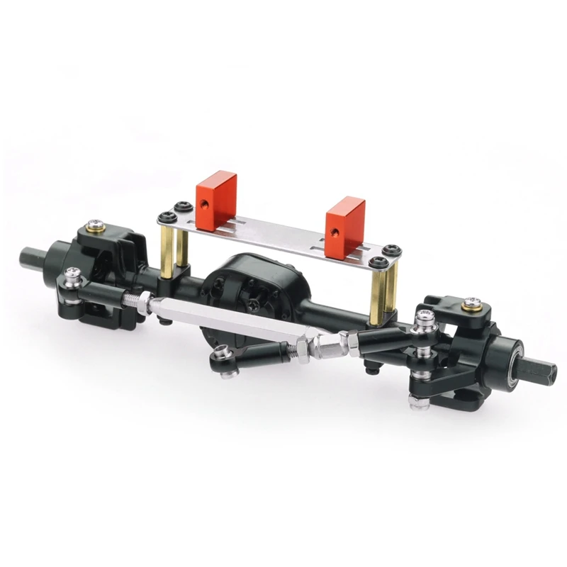 

2set Metal Servo Fixed Mount Bracket Kit for MN D90 D91 D99S MN99S 1/12 RC Truck Car Black & Red