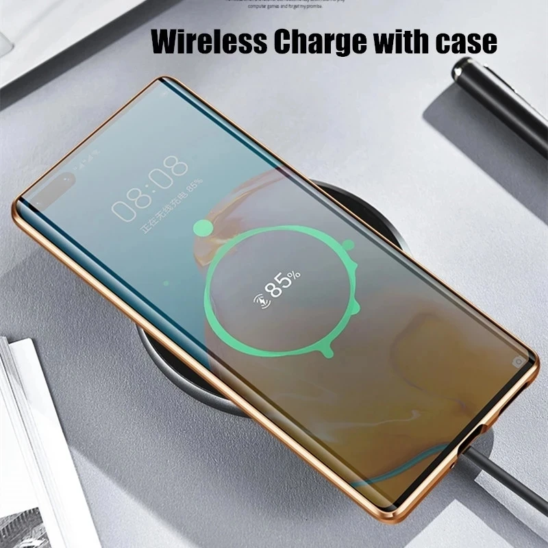 Tanie Dla Huawei Mate 40 Pro 360 Pełna Pokrywa Ochronna Etui Z Klapką P30/p40 Szkło Magnetyczne Etui Do Huawei Mate 30 20 Pro 20X Fundas