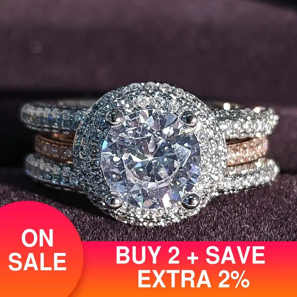 Женское овальное обручальное кольцо ювелирное изделие из стерлингового серебра