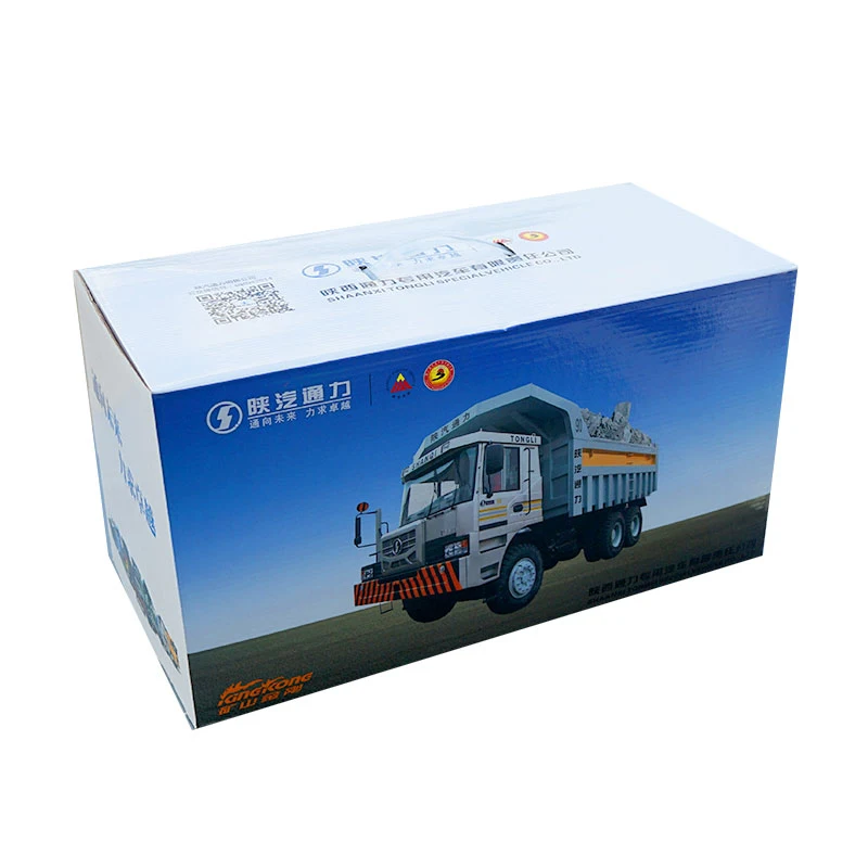 1:24 sacle Shaanxi Автомобильная Шахта модель сплав инженерное оборудование автомобиль игрушка самосвал грузовик металл детская коллекция сувенир