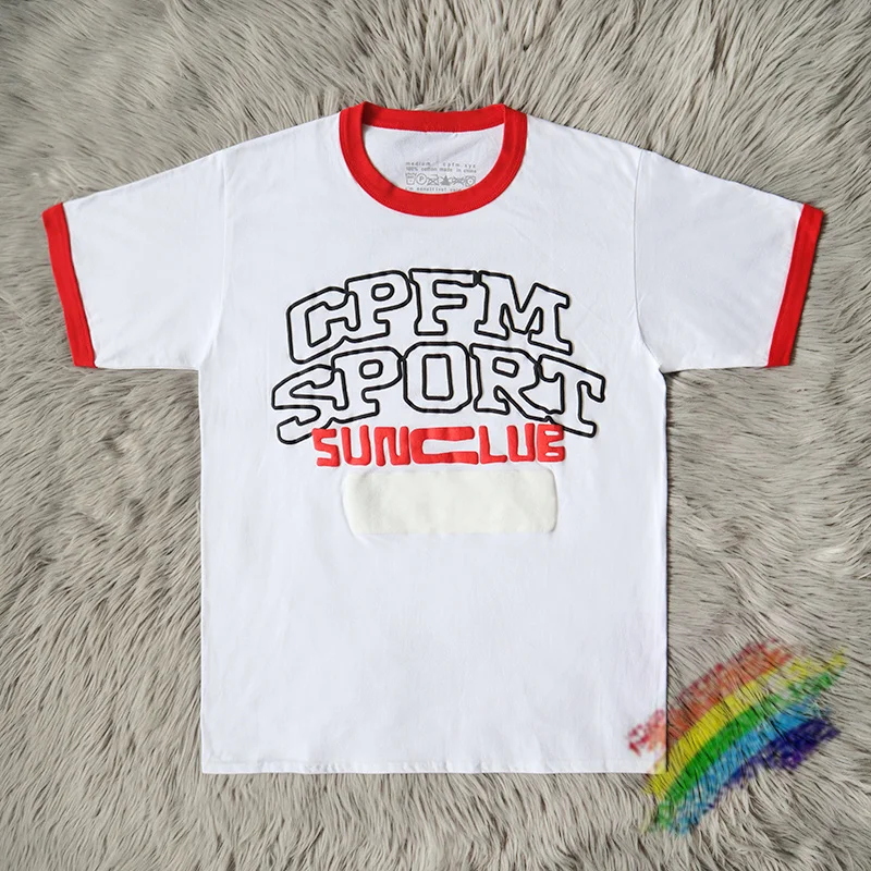 

2021ss CPFM.XYZ T shirt Men Women 1:1 Best Quality Top Tee Streetwear CPFM XYZ T-shirts Summer Style