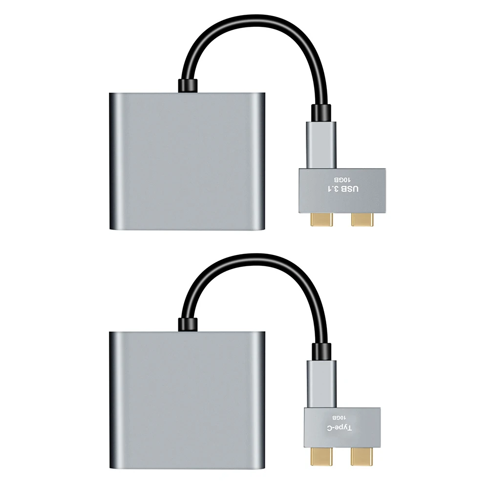 Адаптер USB-преобразователь док-станция Type-C в HDMI-совместимый USB 3 0 100 Вт PD адаптер