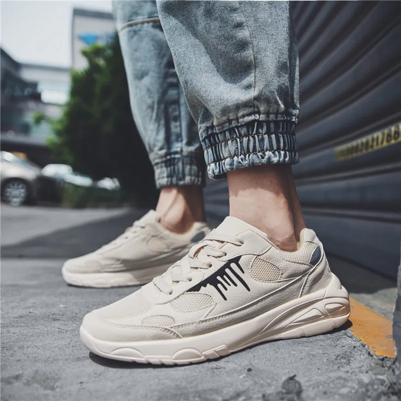 

Men's Casual Shoes Brand Krasovki Men Sneakers Breathable Footwears Sapato Masculino Ins Hot Outdoor Shoes Sport Hot Sale New