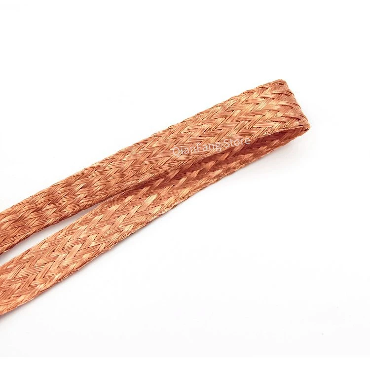 5M Copper Braided Sleeve Tinned Plating 4 6 8 10 16 18 22 28 mm Expandable Metal Sheath Screening Audio Signal Wire Cable Shield - купить по