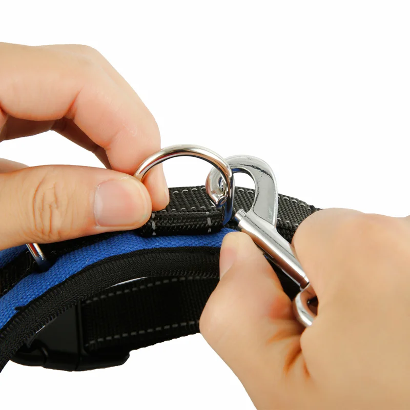 

Adjustable Dog Harness Vest with Traction Rope Soft Breathable Reflective Safety Pet Chest Strap for Dogs Puppy Bulldog Collar