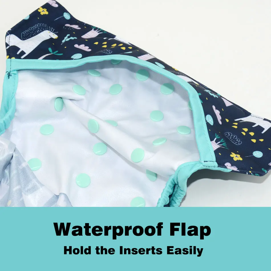 Wizinfant-funda de pa&ntilde;al de tela grande XL para beb&eacute; de 2 a&ntilde;os y m&aacute;s, interior de secado, tama&ntilde;o ajustable, se adapta a la cintura de 36-58 cm-4
