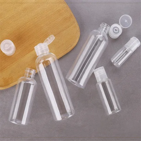 Прозрачные многоразовые флаконы для путешествий 10 мл