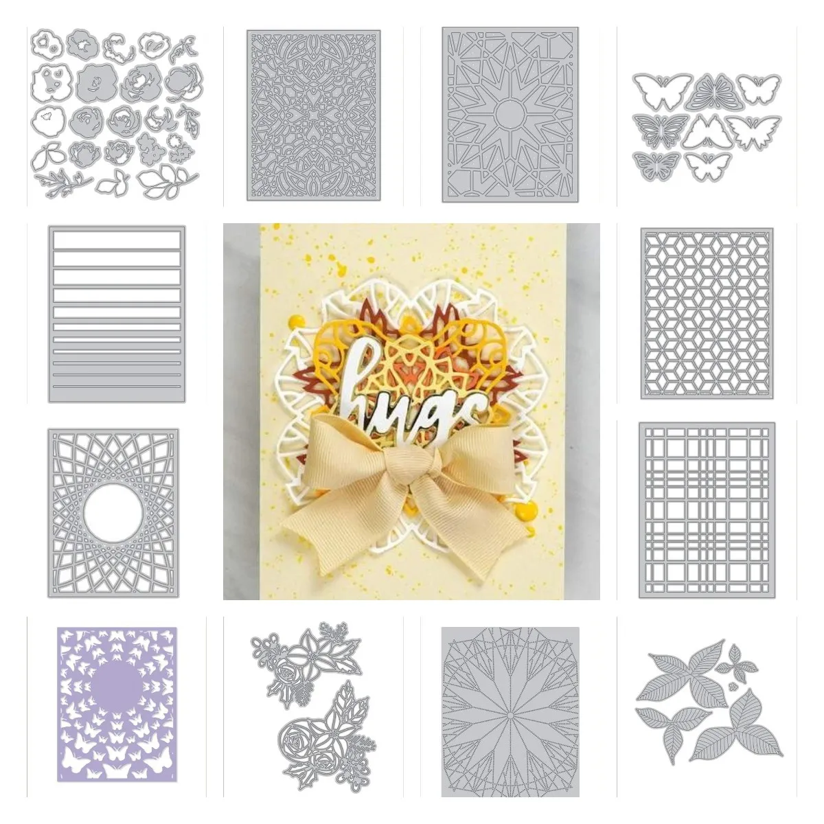 

Butterflies Various Patterns Metal Cutting Dies Scrapbook Diary Decoration Stencil Embossing Template Diy Greeting Card Handmade