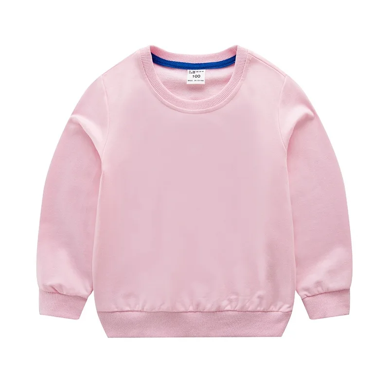New 2-12 T Children's T-shirts Boy Girls Candy Color Clothes Baby Cotton Spring / Fall Long Sleeved T-shirt Tops Hot Kids Tshirt