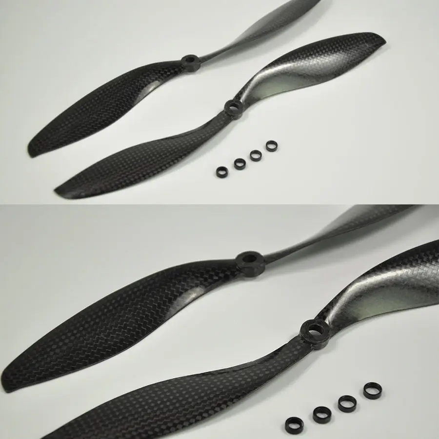

2Pairs 1047 10*4.7 Tarot Carbon Fiber Prop Propeller CW/CCW quadcopter Prop