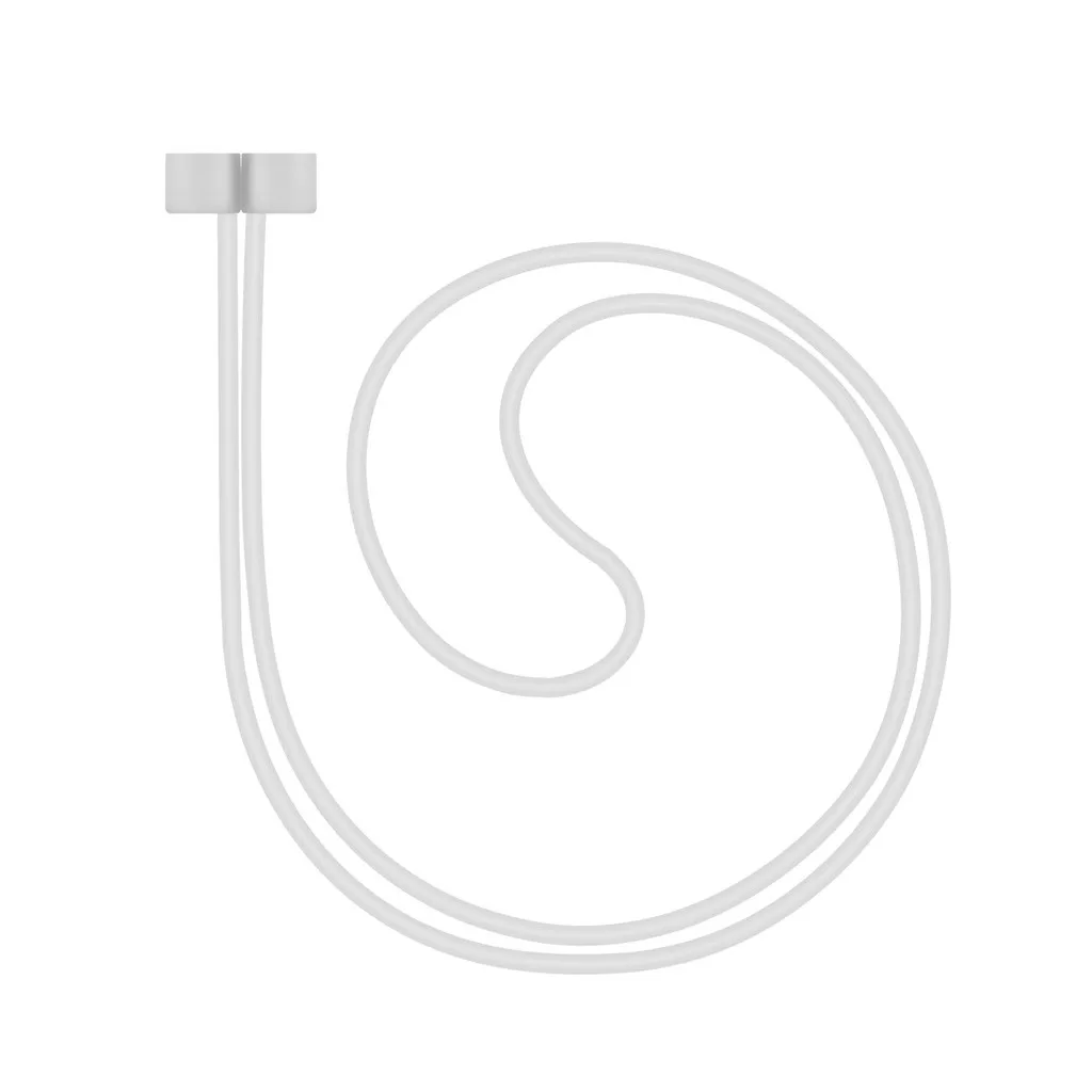 Беспроводной чехол для наушников Airpods 2 и 1 зарядный силиконовый защитный чехол и брелок с помпоном FW3