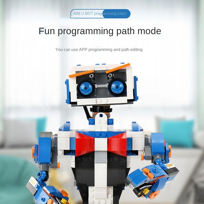 Программируемая электронная модель робота с дистанционным управлением пазл