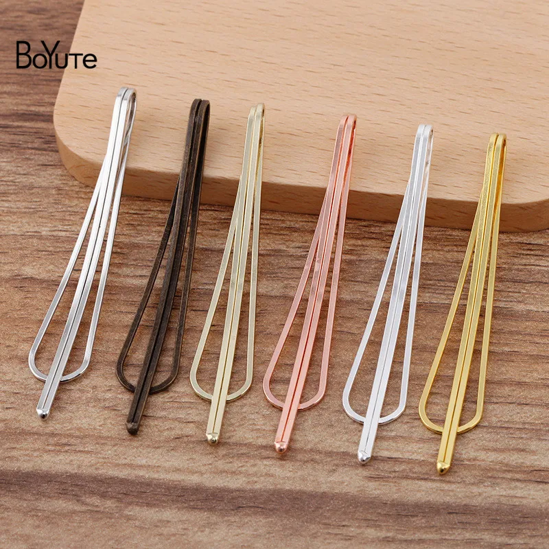 BoYuTe (50 шт./лот) 70*11 5 мм заколка в европейском и корейском стиле челка зажим сделай
