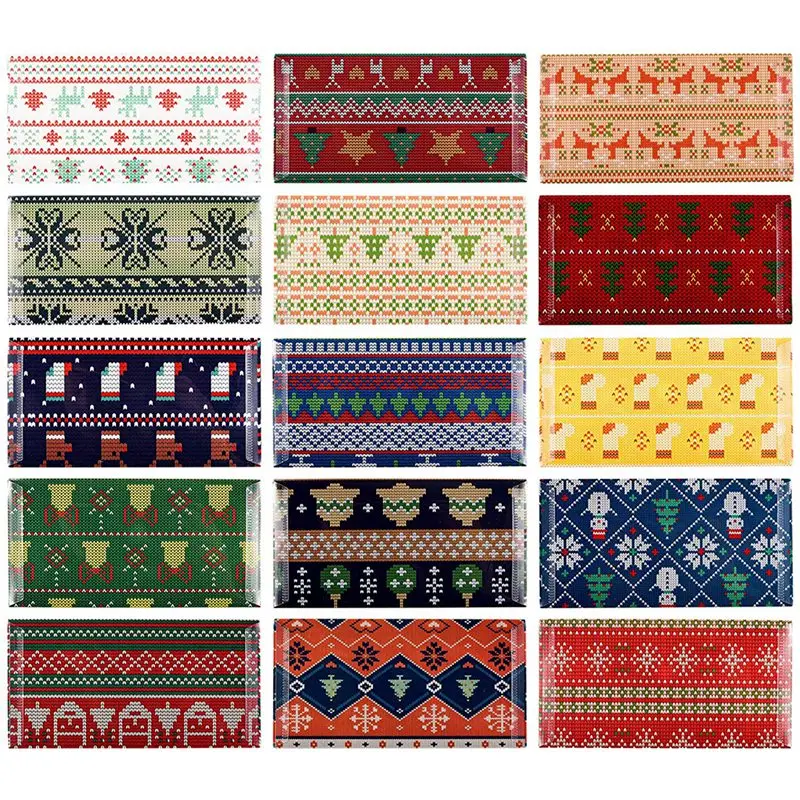 

15 Pack Cash Envelope System for Budget Reusable Plastic Budget Envelope with Budget Sticker Box to Save Money