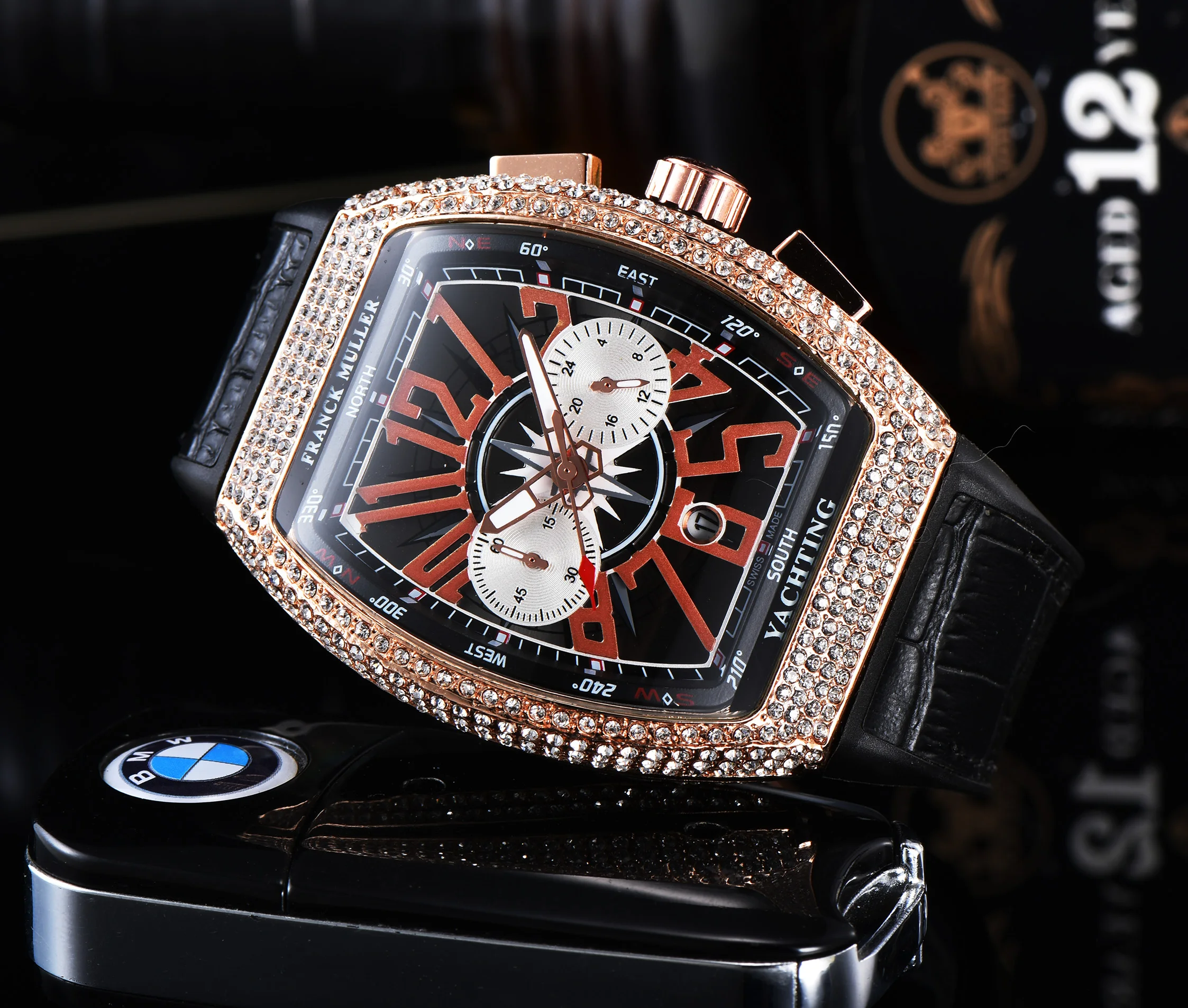 

Instant Sale Quartz full function belt Leisure Watch