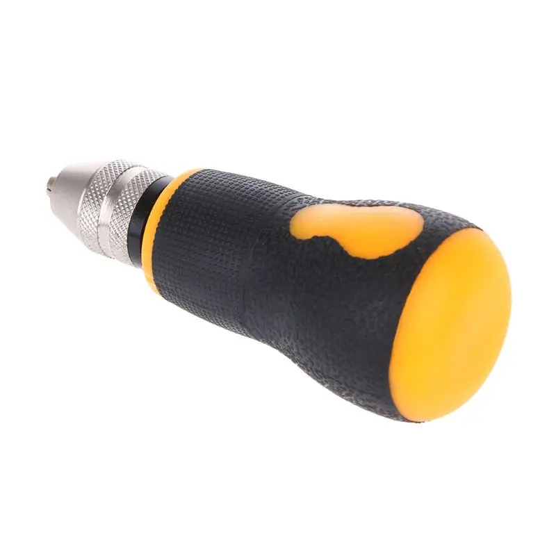 

0.5-3.2mm Mini Manual Hand Drill Chuck Drill Bit Jewelry Woodworking Tool Craft DIY