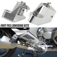 for bmw k1600gtgtl k1600b 2011 2020 2019 2018 2017 driver lower 1 5 motorcycle accessories driver foot peg lowering kits