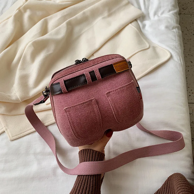 Винтажная Модная Джинсовая холщовая Маленькая женская сумка джинсовые дамские