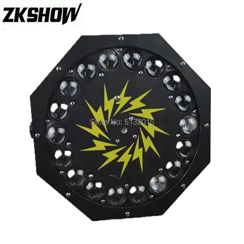 2 шт./партия 18*9 Вт светодиодный циклонный луч моющийся лазерный эффект RGB для DJ