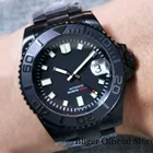 Часы наручные NH35A мужские с автоподзаводом, водонепроницаемые, 200 м