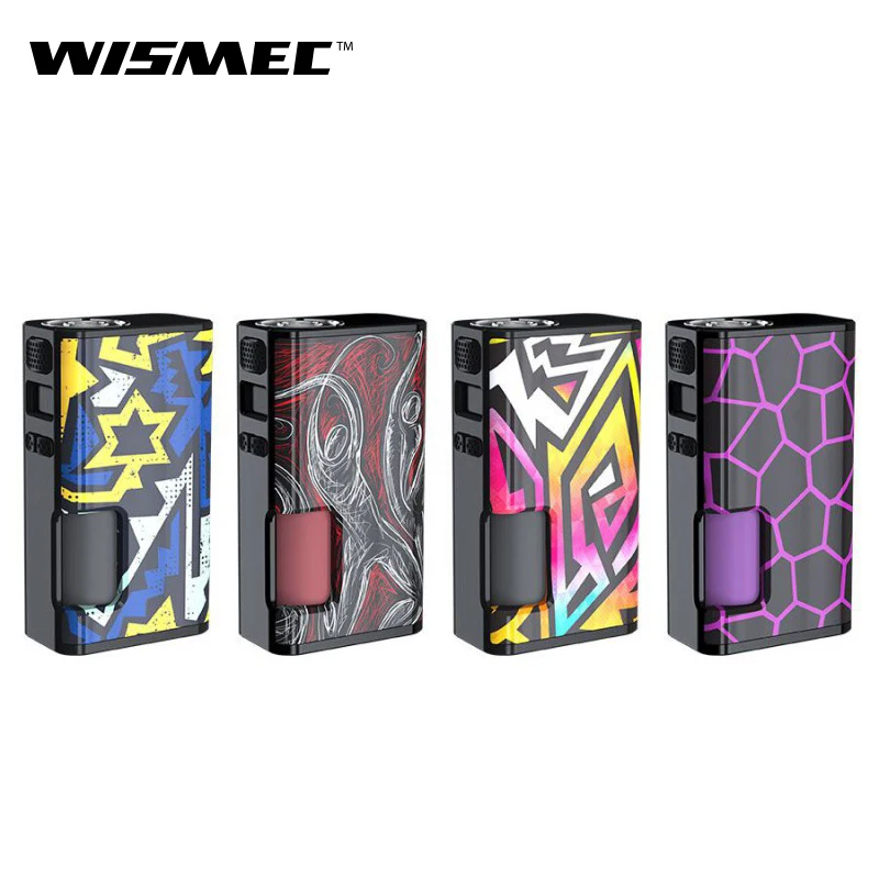 Оригинальный боксмод WISMEC LUXOTIC SURFACE 80 Вт вейп с бутылкой 6 5 мл испаритель